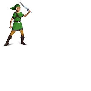 The Legend of Zelda- Classique Link D&eacute;guisement, DISK85718K, Moyen