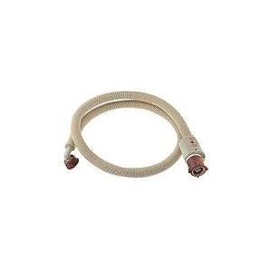 CARE+PROTECT Tuyau d'arrivée d'eau avec valve de sécurité Aquastop 1,5 m - jusqu'à 93 °C - Prévient les inondations potentielles de la maison en cas de rupture du tuyau d'arrivée d'eau