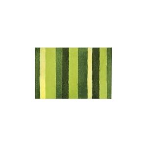Spirella, Tapis, Accessoire Doux et Absorbant, Idéal pour Salle de Bain, Design Élégant, Confort Optimal, Dimensions 70 x 120 cm, Couleur Vert, Résine Acrylique, 70_x_120 cm