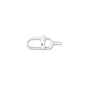 Chapuis 870/2BL, Raidisseur, blanc, Tendeur Grillage, clôture pour Jardin, poteaux, Corde à Linge, Indispensable pour tendre d’acier, Pour fil de tension, Diam. 3,5 mm, Longueur 95 mm, 1 Paquet