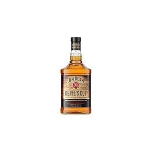 Jim Beam Devil&rsquo;s Cut Kentucky Straight Bourbon Whiskey, Whisky Am&eacute;ricain 45% - 1L