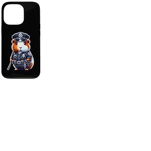 Police Officier Cochon d'Inde Cop sur Police Cochon d'Inde Coque pour iPhone 13 Pro