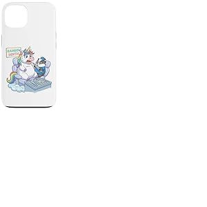 Licorne dr&ocirc;le chez Le Dentiste Rainbow Dental Design Coque pour iPhone 13