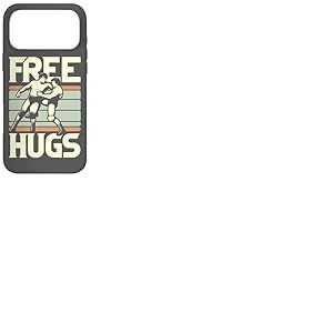 Bague de Lutte r&eacute;tro Style Vintage Free Hugs Wrestlers Coque pour iPhone 17 Pro Max