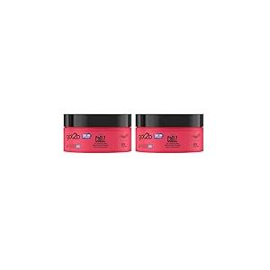 Got2b - Got Coilz - Creme Boucles Rebondies - Revitalise & Definit - A l'huile de Coco, Ricin, Argan et Beurre de Karite - Formule Vegane - 98% d'ingrédients d'origines naturelles - 200 ml (Lot de 2)