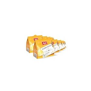 Melitta Harmonie Café Torréfié Légèrement Moulu en Dosettes 10 X 16, Pour Machine à Dosettes, Torréfaction Douce, Torréfié en Allemagne, Force 2, en Barquette