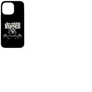 Ape-Solutely Ripped Gorilla Fitness Animal Strength Coque pour iPhone 14 Pro Max