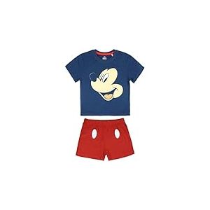 Cerdá Pijama Corto Algodón Mickey Ensemble de Pyjama, Bleu (Azul C03), 5 Ans (Taille Fabricant: 5) Garçon