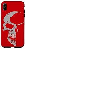 Demi-crâne maléfique Coque pour iPhone XS Max