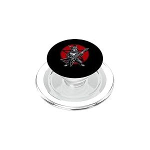 Guitare Miniature Pinscher Heavy Metal Rock Dog Lover PopSockets PopGrip pour MagSafe