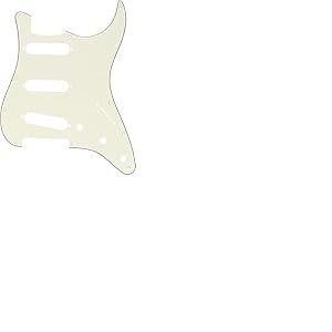 Fender American Standard Strat 11 Hole Pickguard 3-Plis Parchment