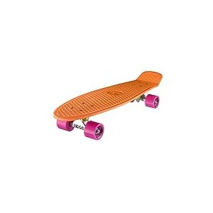 Ridge Skateboard 69 cm 27 "Nickel Cruiser Rétro entièrement montée Orange/Pink 69 cm