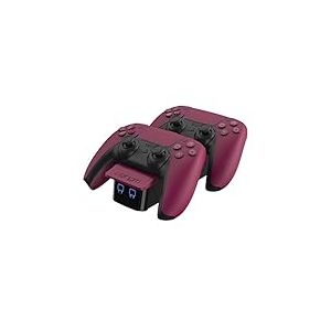Venom PS5 Controller Twin Docking Station - Cosmic Red (PS5)