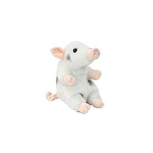 Living Nature Bébé Cochon Juliana en Peluche | Animal de Ferme Moelleux et Câlin | Cadeau de Jouet Doux pour Nouveau-Nés et Bébés | Écologique Naturli