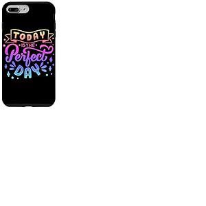 T-shirt « Today is The Perfect Day Family Fun Yes Day » pour femmes et hommes Coque pour iPhone 7 Plus/8 Plus