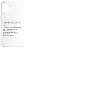 Définition du poste de gynécologue personnalisée drôle gynécologie Coque pour iPhone 16