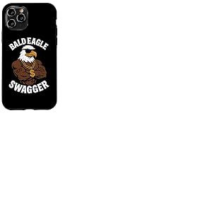 Pygargue à tête blanche Swagger Confidence Attitude Coque pour iPhone 11 Pro