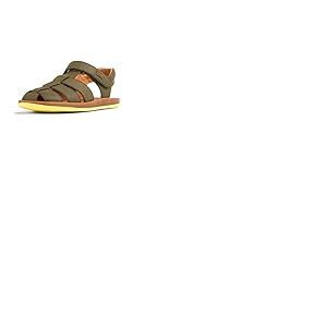 Camper Boys Bicho Kids Open Toe Sandals, Medium Green 069, 1 UK Child