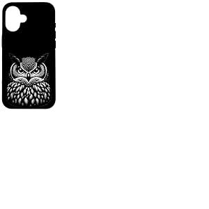 Hibou - Oiseau sombre effrayant Coque pour iPhone 16