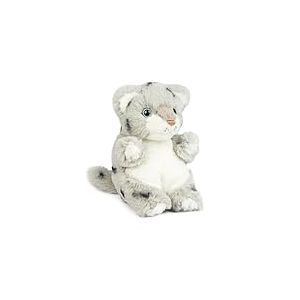 Living Nature Bébé Panthère des Neiges Peluche Animal en Peluche | Animal de Safari Moelleux et Câlin | Cadeau de Jouet Doux pour Nouveau-Nés et Bébés | Écologique Naturli