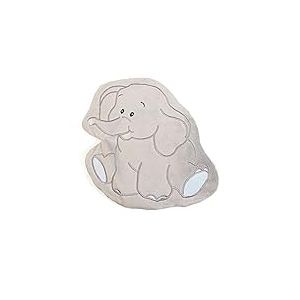 Grünspecht 120-V1 Warmezoo Coussin éléphant avec pépins de raisin Env. 22 x 18 cm
