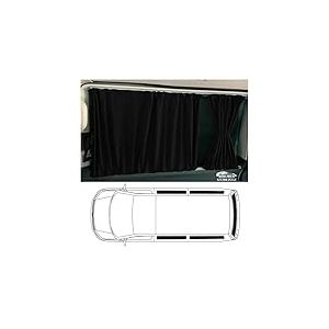 BREMER SITZBEZÜGE Rideaux de Protection Solaire compatibles avec Mercedes Vito Viano W639 empattement Court 2003-2014 en Noir Accessoires de Camping Accessoires de Camping-Car Lot de Rideaux 702