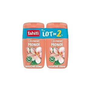 TAHITI - Gel Douche Parfum 8h Monoï - 250 ml x2