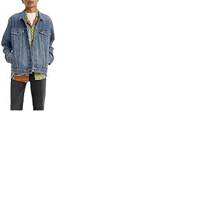 The Trucker Jacket Homme Skyline (Bleu) XXS -