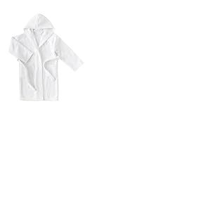 Top Towel - Confort - Peignoir Fille - Peignoir Gar&ccedil;on - 100% Coton - &Eacute;ponge 450g/m - De 10 &agrave; 12 ans - Blanc