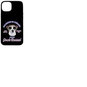 Jack Russel Cadeau Humour Chien Jack Russel Femme Homme Coque pour iPhone 15 Plus