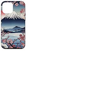 Arbre Japonais Sakura Garden Geisha Mount Fuji Cherry Blossom Tree Coque pour iPhone 12 Mini