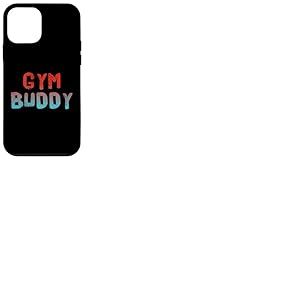 Citations Amusantes pour Les Amateurs de Gym Love Gym I'm A Gym Buddy Coque pour iPhone 12 Mini