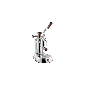 La Pavoni Lever Handle Coffee Maker with a Capacity of 0.8l from Smeg Stradivari Europiccola Lusso LPLSTH01EU, Steel