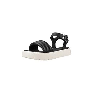 Geox Fille J Sandal Kodette Gir, Noir, 38 EU