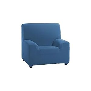 ECOMMERC3 | Housse de canapé élastique et Extra Douce pour canapé 1 Place 70 à 110 cm - Housse de canapé réglable, Couleur Bleu Ciel - 100% fabriquée en Espagne