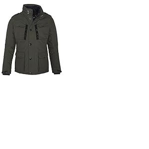 Schott NYC Field Blouson Homme, Vert (Kaki), FR (Taille Fabricant : XXXL)