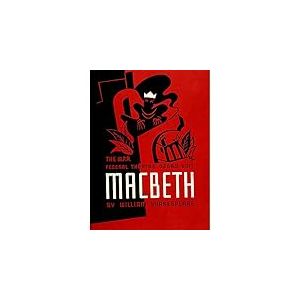 Wee Blue Coo Theatre Stage Play Macbeth Shakespeare USA Wall Art Print Mur Décor 30 x 41 cm