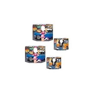 Beistle l&eacute;opard Car Hop/Blouson Noir Photo Prop 2 pi&egrave;ces Multicolore