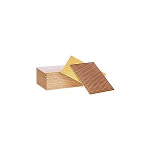 Rademacher 710-2 Lot de 25 feuilles de papier dur 75 x 100 mm 39 échelons 2,54 mm 35 µm Épaisseur 1,6 mm