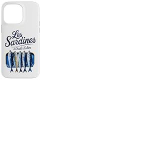 Sardines en conserve à l'huile d'olive Les Sardines à l'huile d'olive Coque pour iPhone 14 Pro Max