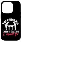 La table de baby-foot appelle le design Coque pour iPhone 14 Pro