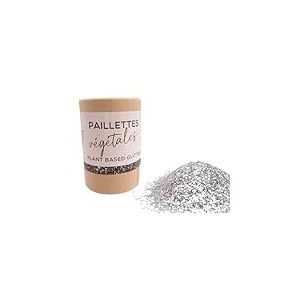 Kiddicraft tube paillettes végétales 5g - Argent