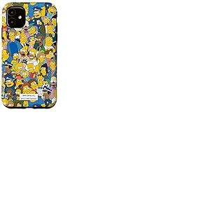 Impression des Personnages des Simpsons Springfield Coque pour iPhone 11
