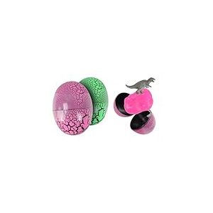 FLYPOP'S - &OElig;uf Slime avec Un Dinosaure - Loisir Cr&eacute;atif - 035632 - Couleur Al&eacute;atoire - Plastique - Surprise - Jouet Enfant - Modelage - Cr&eacute;ativit&eacute; - 8 cm x 6 cm - &Agrave; Partir de 3 Ans