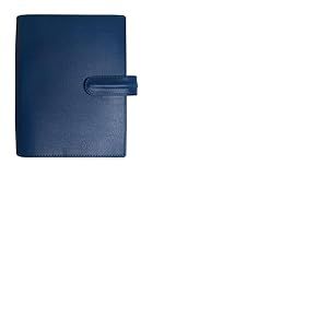 Exacompta 72432E - Organiseur Exatime 17 Carat - 15 x 19 cm - Semainier Septembre 2025 &agrave; d&eacute;cembre 2026 - 16 mois - Coloris bleu