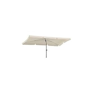 Schneider Parasol Locarno, naturel, env. 180 x 120 cm, en 4 parties,rectangulaire