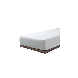 Savel - Protège-Matelas molletonné avec Traitement à l’Aloe Vera | Microfibre Extra Douce | Réversible et Adaptable |160x190/200cm