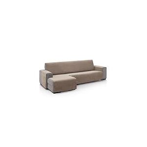 ECOMMERC3 Housse de canapé d'angle pour accoudoir Gauche, Taille Dossier 240 cm, Couleur Lin Toucher Doux, 100% fabriquée en Espagne
