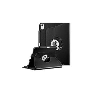 FINTIE Coque pour iPad Air 11 Pouces M3/M2 (2025/2024), iPad Air 5/4 10.9 Pouces (2022/2020) - [Rangement de Stylet] Étui Rotatif à 360° Housse Pivotante Veille/Réveil Auto, Noir