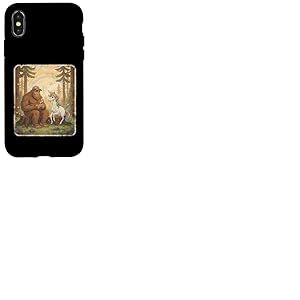 Dr&ocirc;le Bigfoot Licorne Nature Sasquatch Lover Coque pour iPhone X/XS